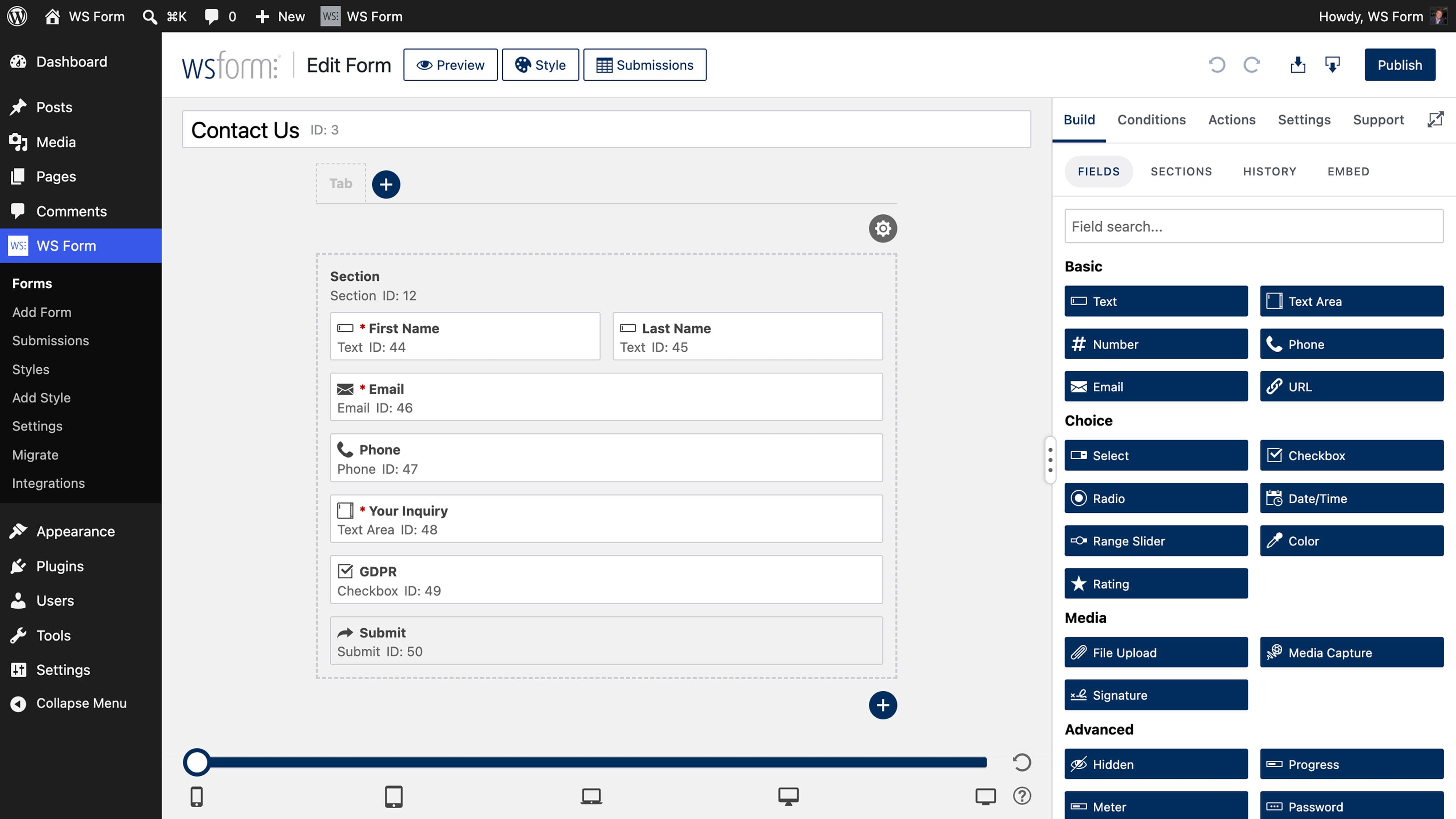 Layout Editor 1